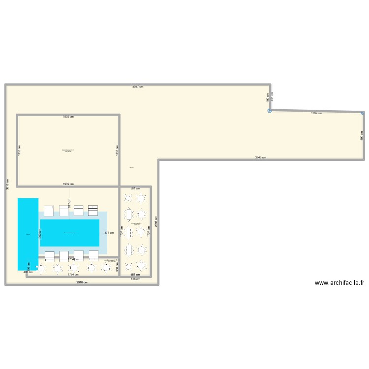 Baoli beach. Plan de 4 pièces et 2003 m2