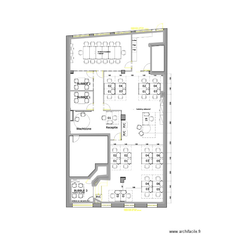 LIEGE PSC. Plan de 0 pièce et 0 m2