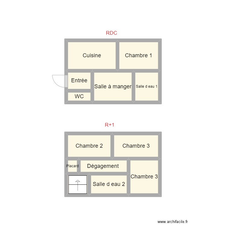 2409 SCI ELISE. Plan de 13 pièces et 10 m2