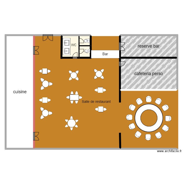 plan projet pro. Plan de 6 pièces et 562 m2