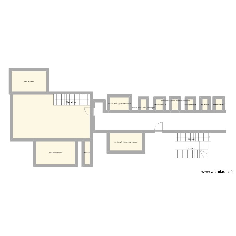 plan mairie service com. Plan de 12 pièces et 62 m2