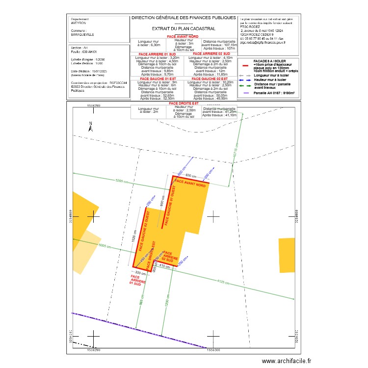 DP02 CLERGUE. Plan de 0 pièce et 0 m2