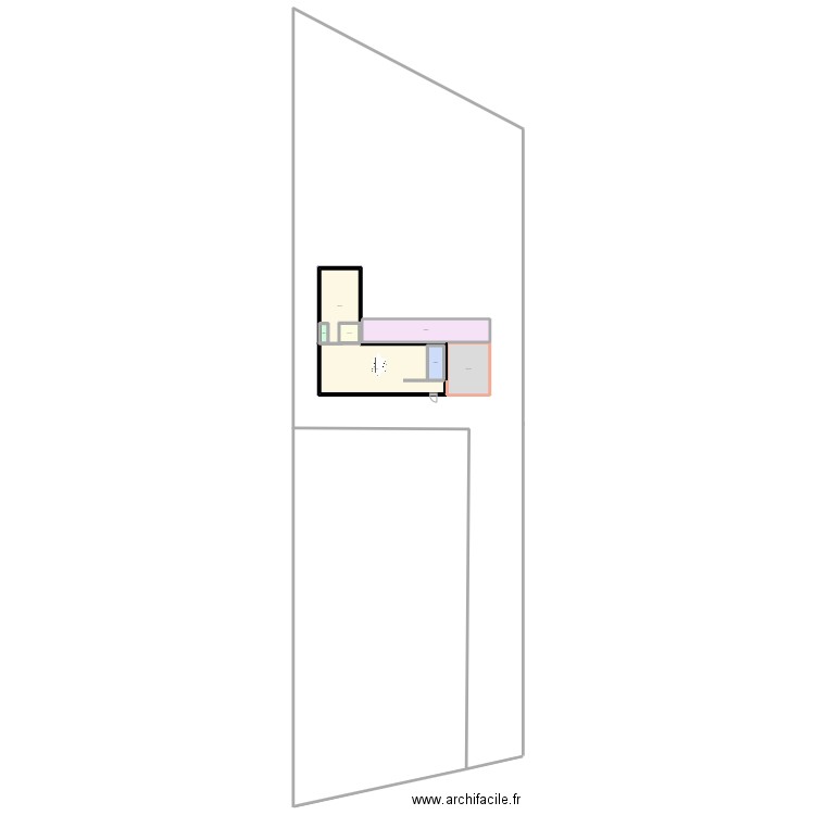 PLAN MAISON VERNET. Plan de 7 pièces et 197 m2