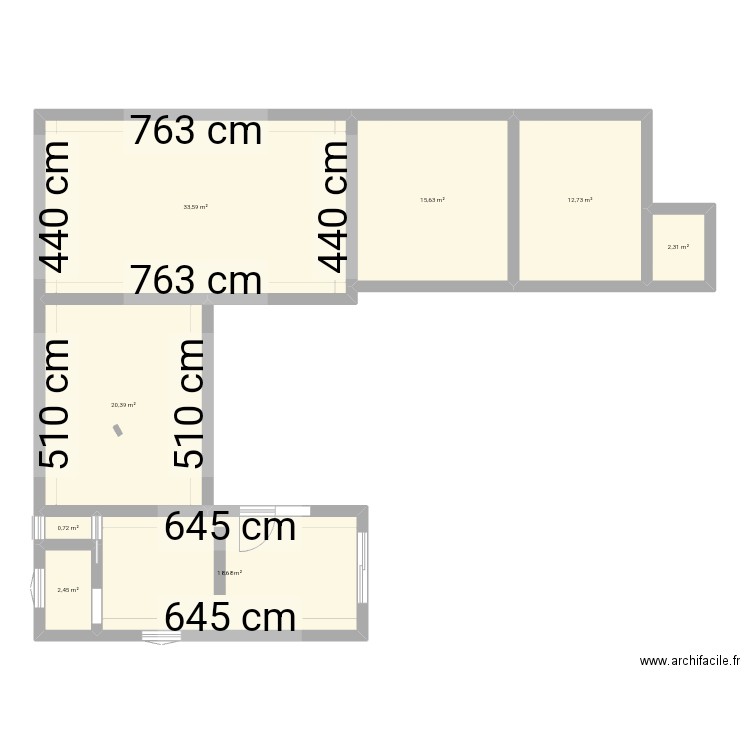 Plan chambre parentale 1. Plan de 8 pièces et 106 m2
