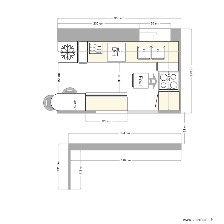 CUISINE rev 3. Plan de 0 pièce et 0 m2