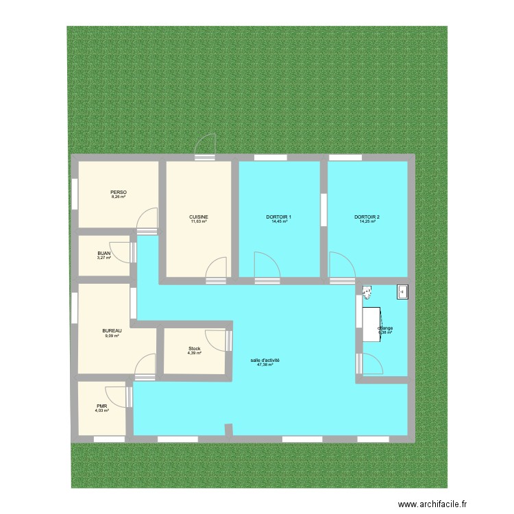 plan elodie saint romain le puy. Plan de 10 pièces et 123 m2