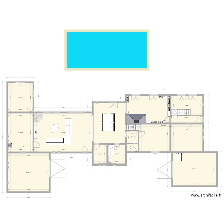 Mirandol V4 08022025. Plan de 11 pièces et 214 m2