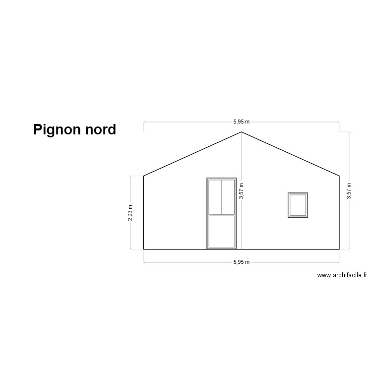 PIGNON. Plan de 0 pièce et 0 m2