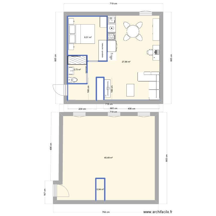 Final 2. Plan de 5 pièces et 81 m2