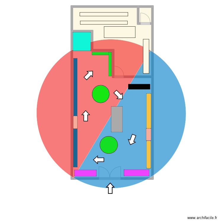 kway 2. Plan de 1 pièce et 93 m2