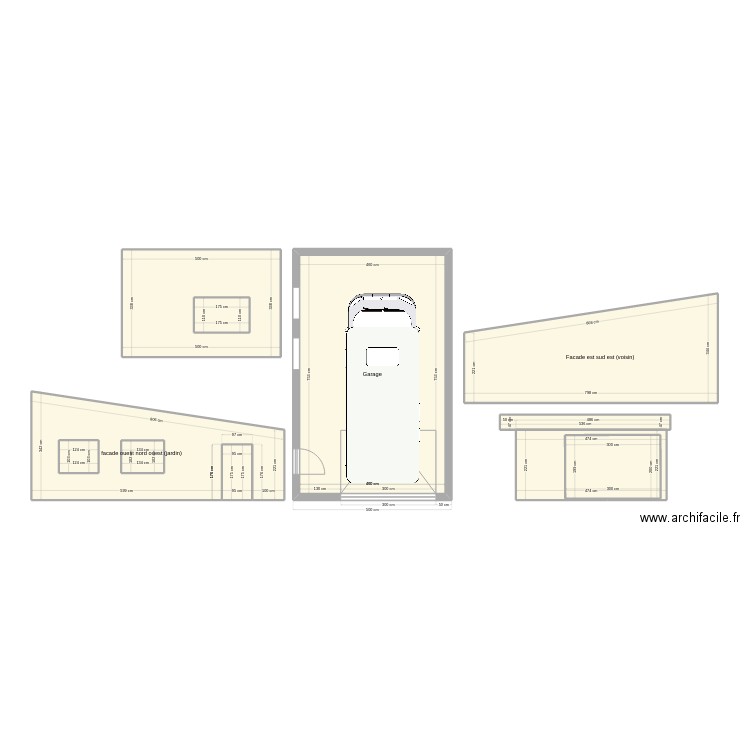 garage jmb 2. Plan de 11 pièces et 120 m2