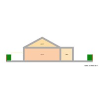 Carport plan de coupe