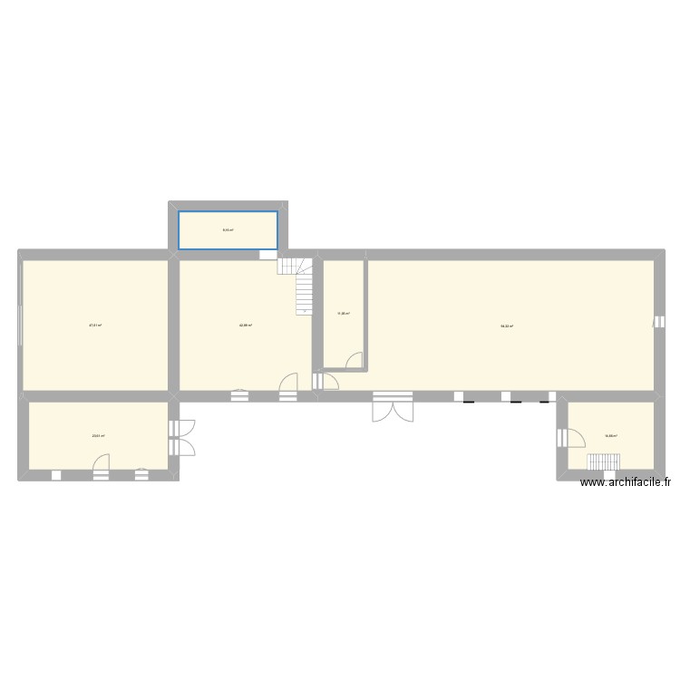 la baraque malzieu2. Plan de 7 pièces et 243 m2