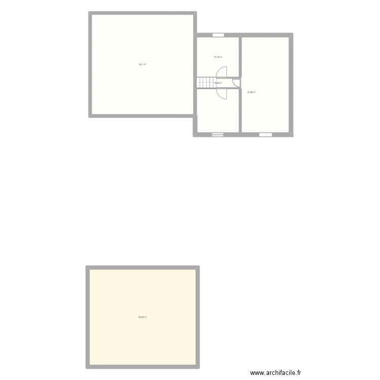 moha. Plan de 5 pièces et 171 m2