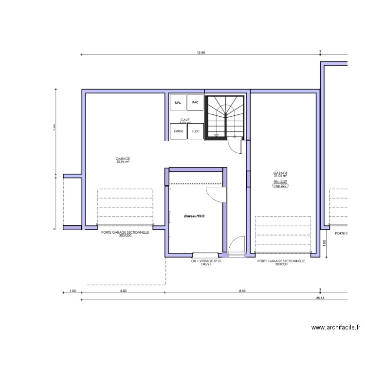 maison SS2. Plan de 0 pièce et 0 m2