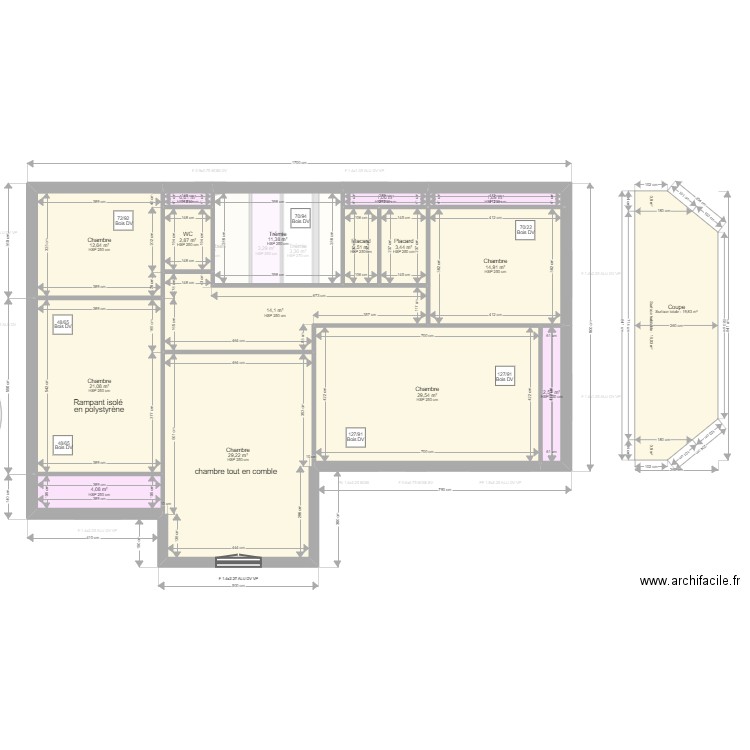 ML24014150 LEYNIAC. Plan de 26 pièces et 302 m2