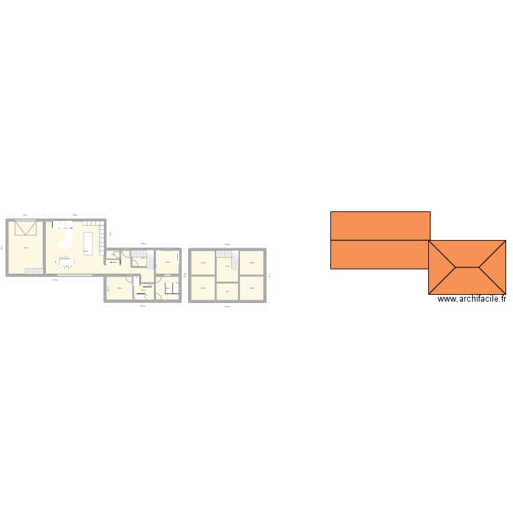 plan st pierre 3. Plan de 14 pièces et 240 m2