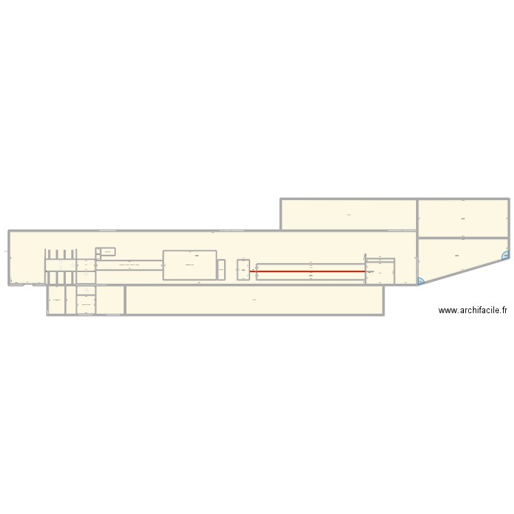 batiment 9 elect. Plan de 20 pièces et 1933 m2