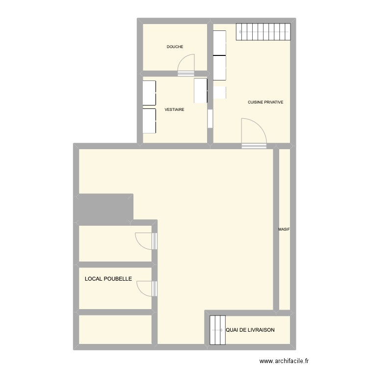 1815 LE RESTAURANT . Plan de 10 pièces et 125 m2