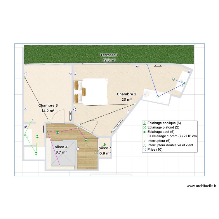 ATTALI R+9. Plan de 0 pièce et 0 m2