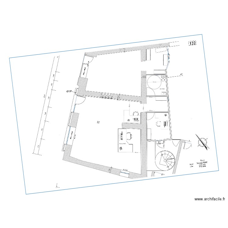 Projet BIJ. Plan de 0 pièce et 0 m2