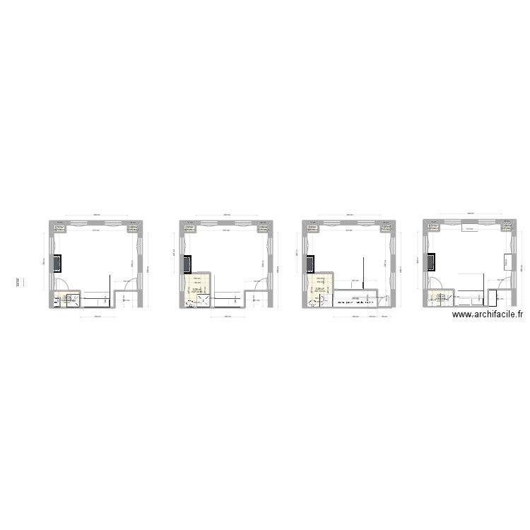 CH MA. Plan de 12 pièces et 12 m2