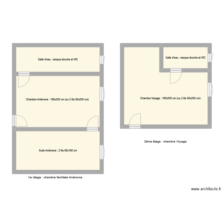 CHOT4712. Plan de 5 pièces et 79 m2