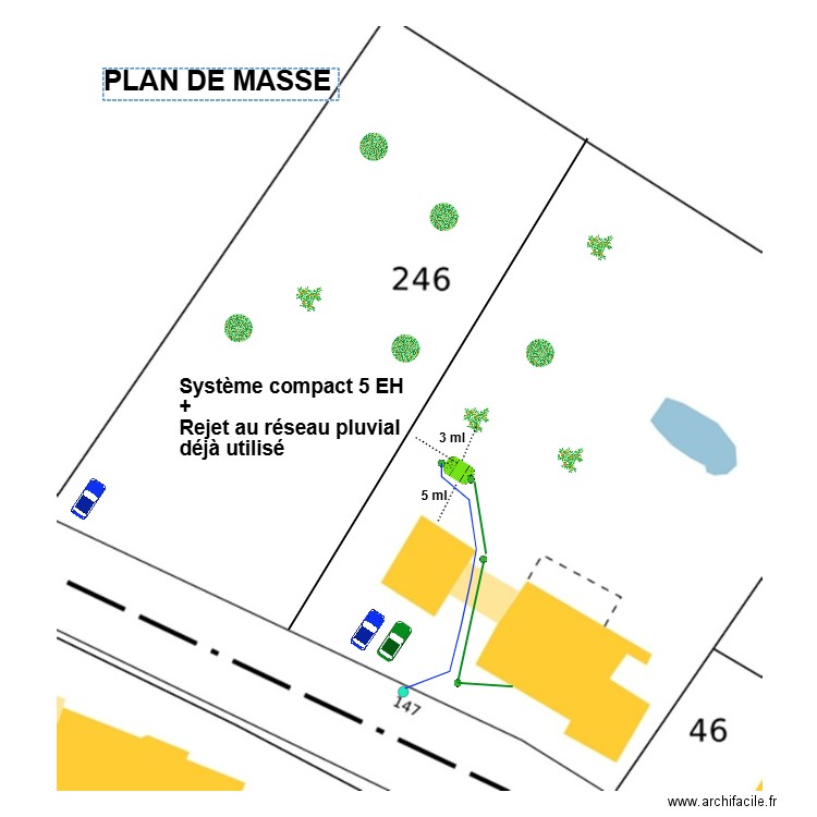 Lacroix-Martinez. Plan de 0 pièce et 0 m2