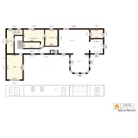 PLAN MAISON MALICORNE RDC