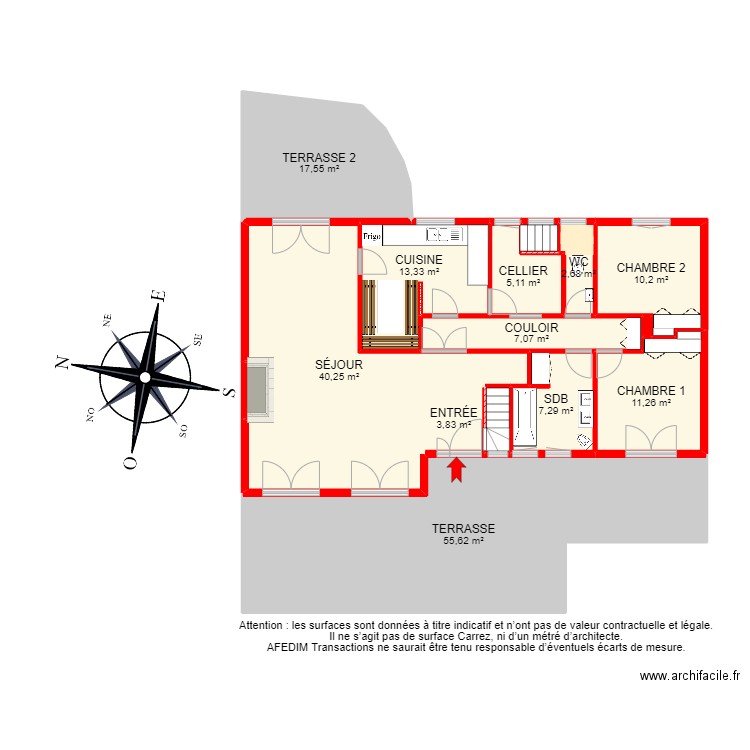 BI 14998 - . Plan de 33 pièces et 391 m2