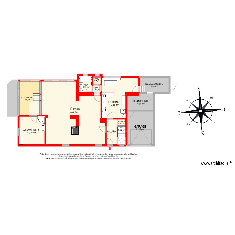 BI 24561 - . Plan de 35 pièces et 371 m2