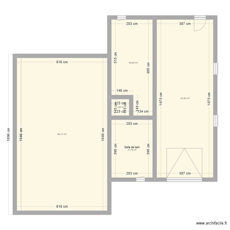 Plan Maison. Plan de 5 pièces et 135 m2