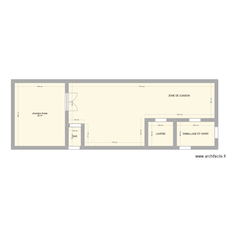 LES SAVEURS D'IMS. Plan de 5 pièces et 75 m2