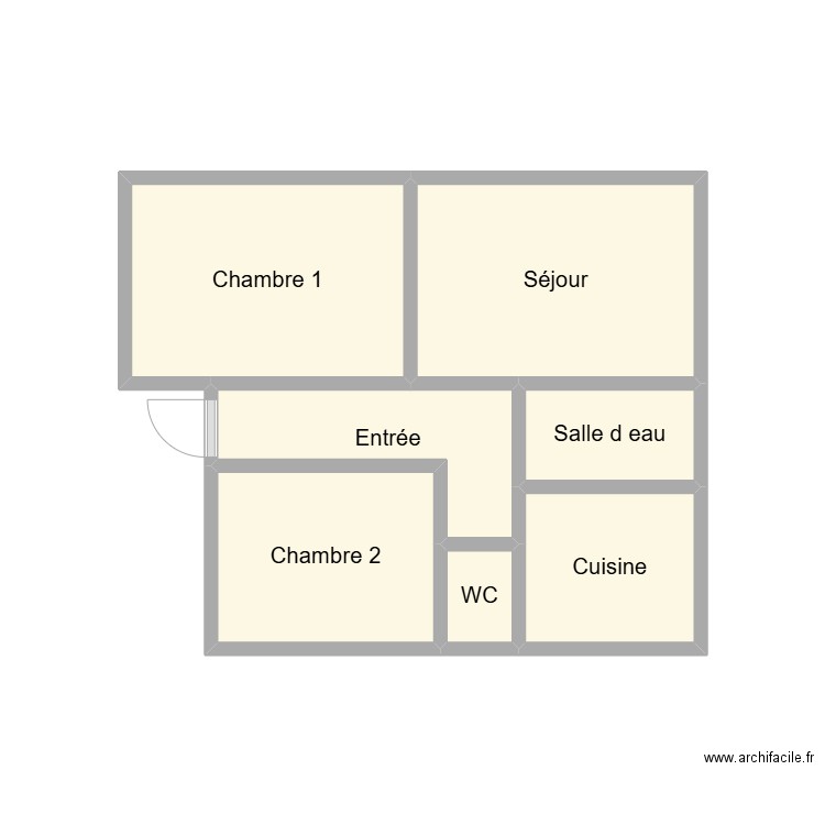 2501 LANDI. Plan de 7 pièces et 14 m2