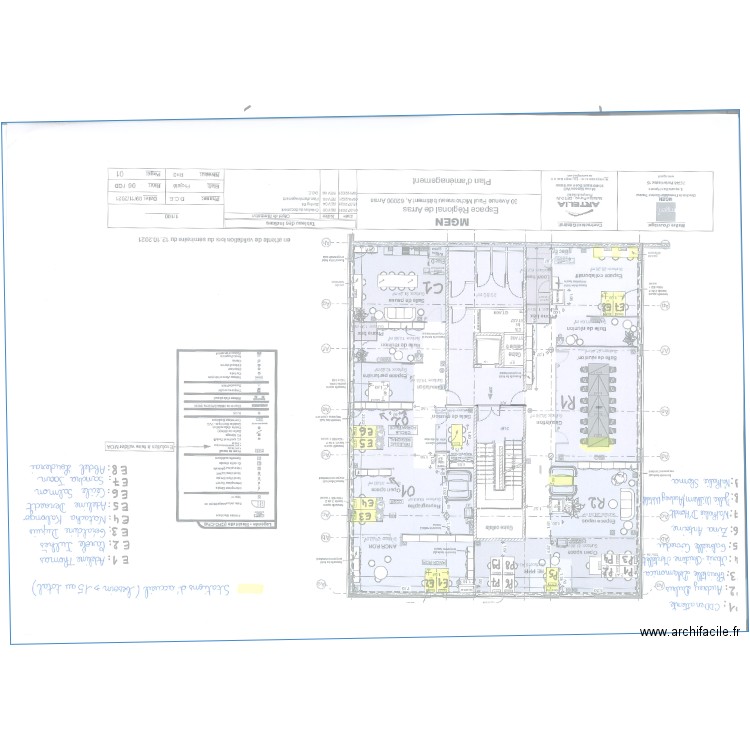 mgen arras 2. Plan de 0 pièce et 0 m2