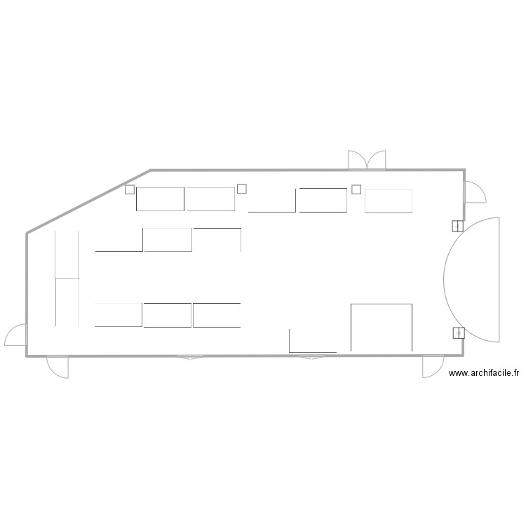 salle blier. Plan de 0 pièce et 0 m2