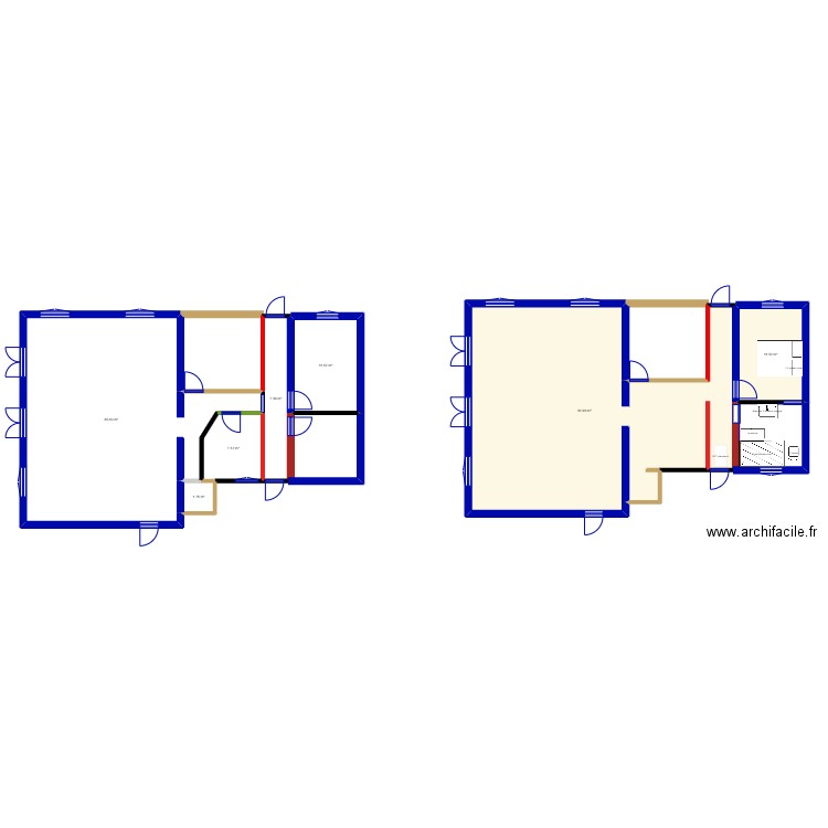 athis1. Plan de 7 pièces et 188 m2