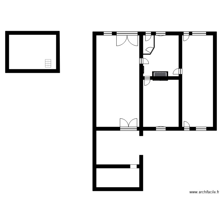 GUETRELLE. Plan de 10 pièces et 452 m2