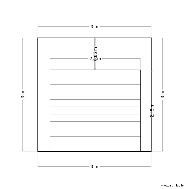 FACADE 2. Plan de 0 pièce et 0 m2