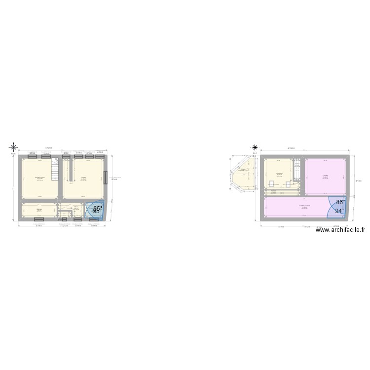 ML24017399 DOSIERE. Plan de 11 pièces et 127 m2