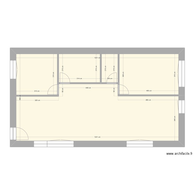 Maison Sarzeau VB2 - 19/08/2024. Plan de 1 pièce et 79 m2