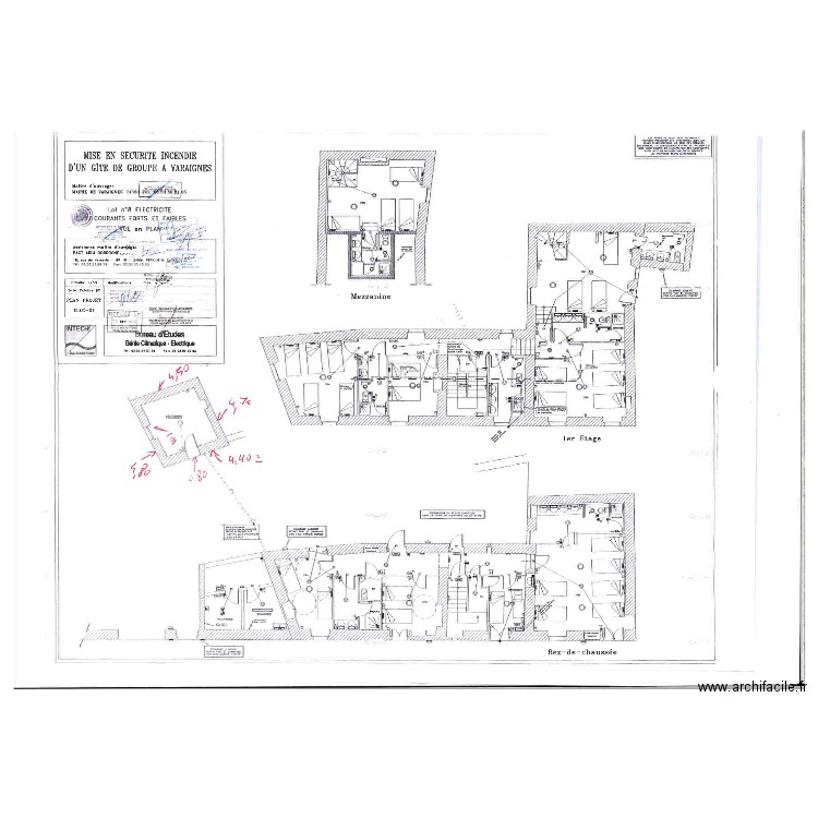 varaigne gite. Plan de 0 pièce et 0 m2