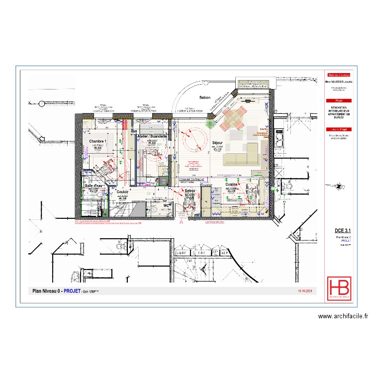 Vaugeois. Plan de 0 pièce et 0 m2