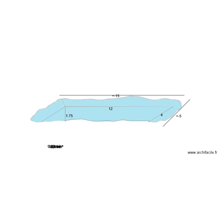 reserve d'eau. Plan de 0 pièce et 0 m2