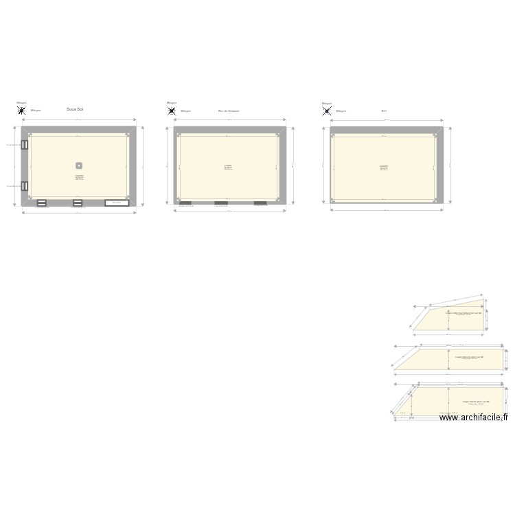 ML24007594 SAHIN. Plan de 4 pièces et 157 m2