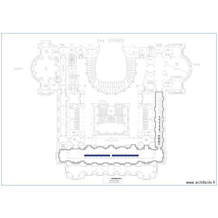 Grand foyer. Plan de 0 pièce et 0 m2