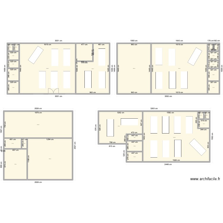 UO25. Plan de 15 pièces et 791 m2