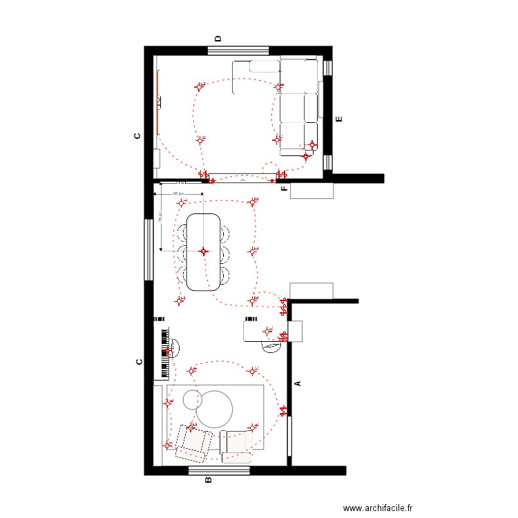 Annie-Claude Électrique. Plan de 0 pièce et 0 m2