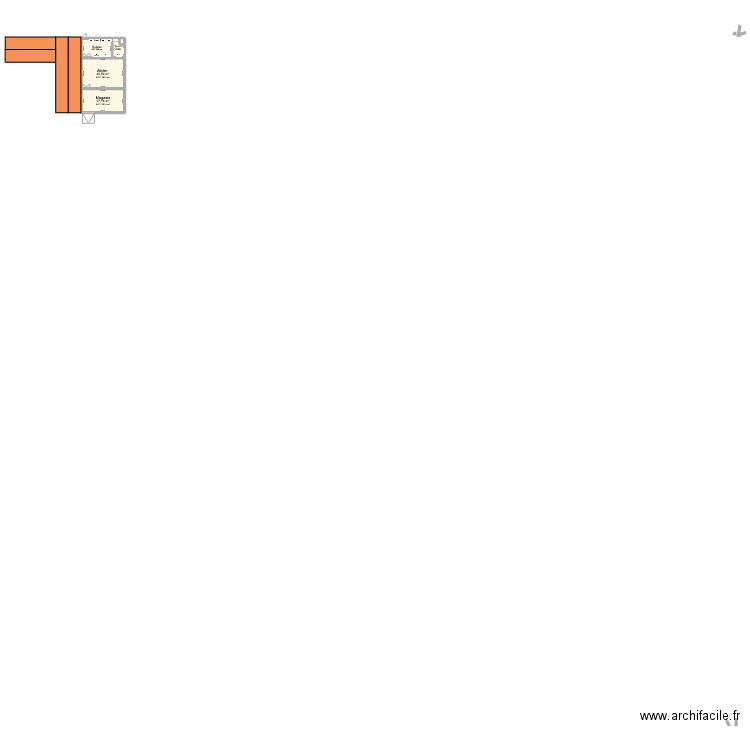 plan2. Plan de 4 pièces et 117 m2