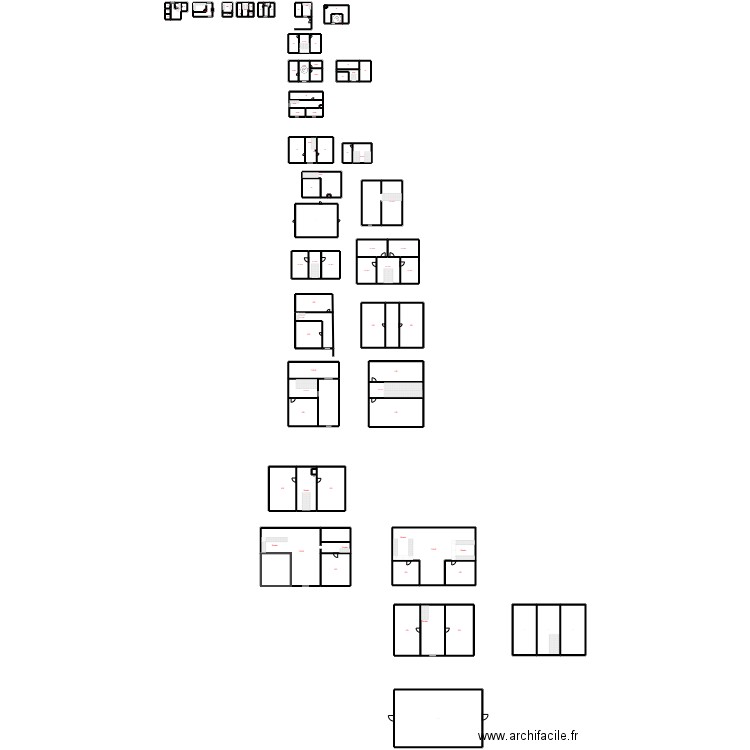 ficheIMB1. Plan de 89 pièces et 6718 m2